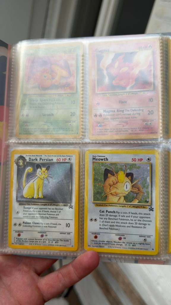 Oude Pokemon Verzameling WOTC 1995 | Holo & Promo, Ophalen of Verzenden, Zo goed als nieuw, Meerdere kaarten