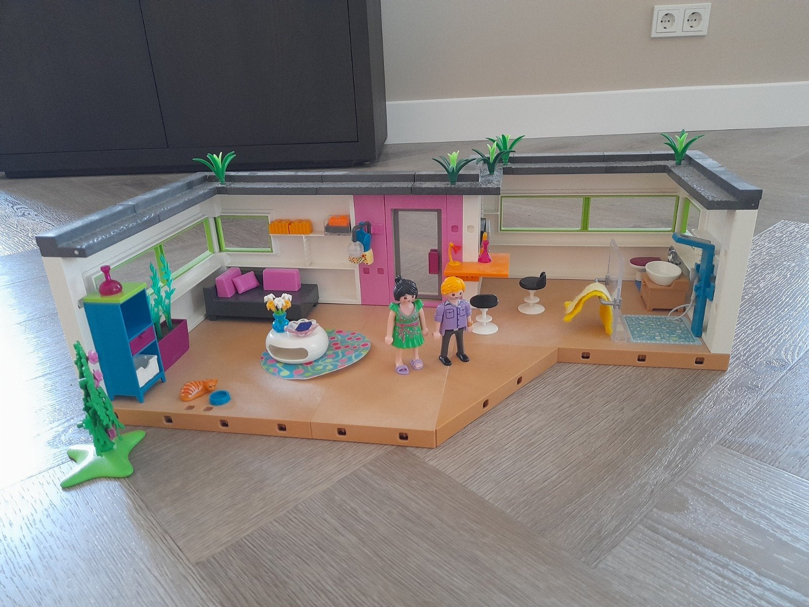 Playmobil huis/gastenverblijf (nr 5586), Ophalen, Zo goed als nieuw