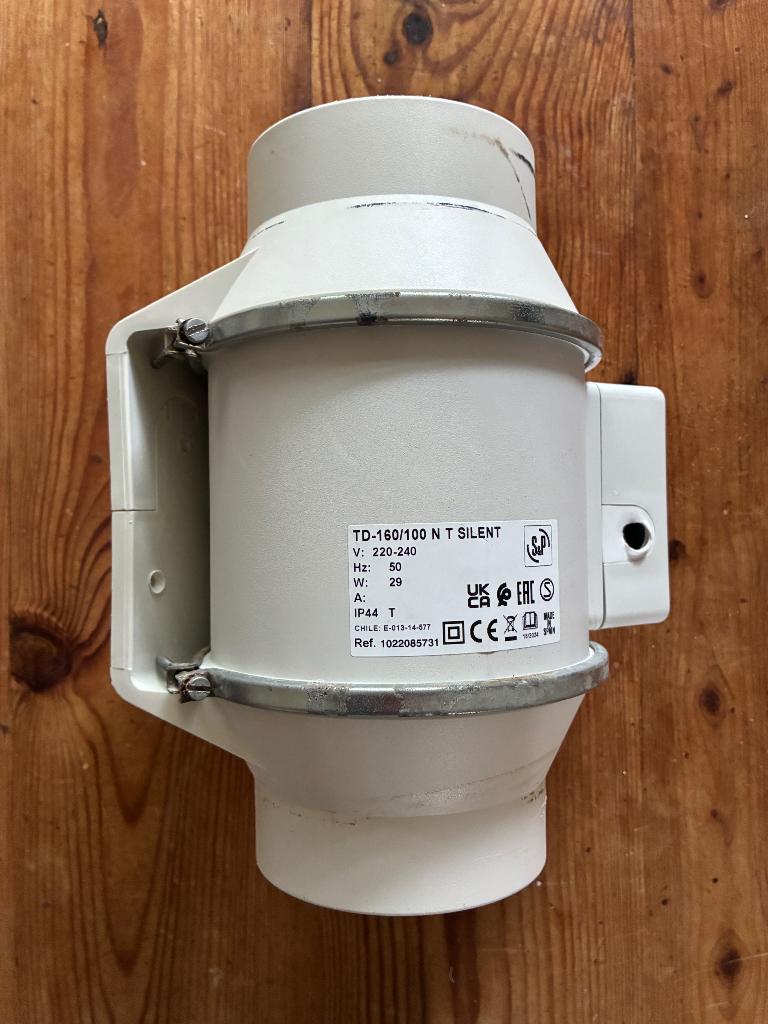 Badkamerventilator, Doe-het-zelf en Verbouw, Ventilatie en Afzuiging, Ophalen of Verzenden, Zo goed als nieuw, Afzuiger
