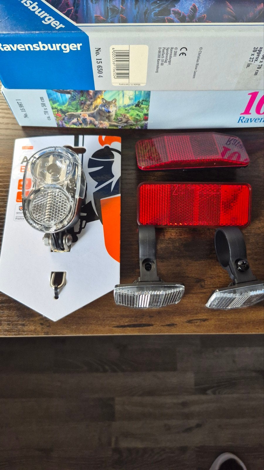 Nieuwe fietsverlichting set - AXA Echo voorlicht, Fietsen en Brommers, Ophalen of Verzenden, Nieuw, Dynamo, Verlichtingsset