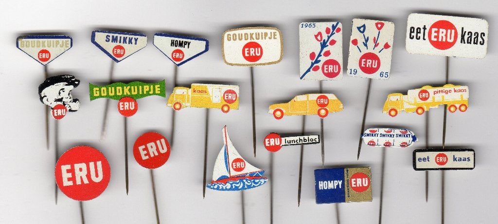 18 speldjes ERU KAAS WOERDEN (A4), Verzamelen, Ophalen of Verzenden, Gebruikt, Overige onderwerpen