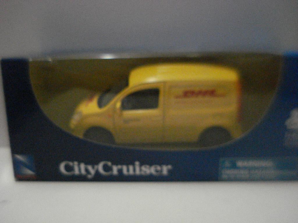 Renault Kangoo DHL, Hobby en Vrije tijd, Modelauto's | 1:43, Ophalen of Verzenden, Nieuw, Auto, Overige merken