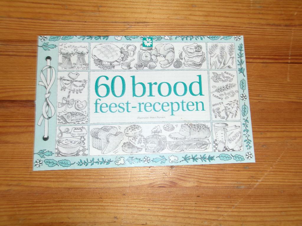 60 Brood feest recepten, Ophalen of Verzenden, Gelezen, Nederland en België