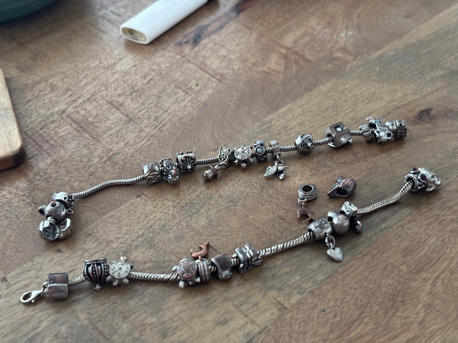 2 pandora armband, Ophalen of Verzenden, Gebruikt, Zilver