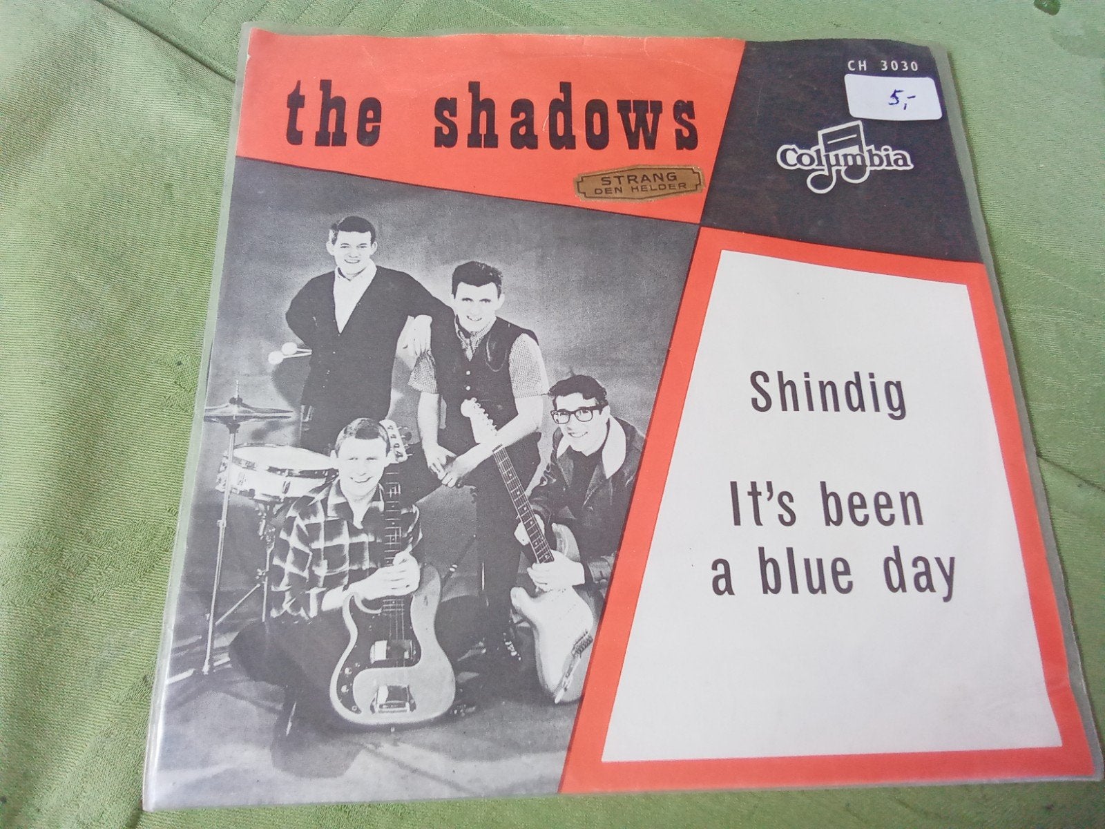 the Shadows.      shindig, Verzenden, Gebruikt, 7 inch, Pop