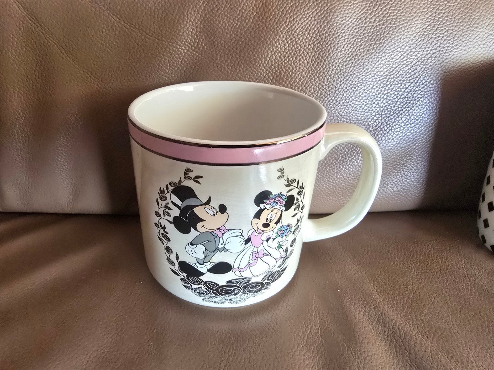 Disney Disneyland Paris Eurodisney mok beker kop kopje, Ophalen of Verzenden, Mickey Mouse, Zo goed als nieuw, Servies