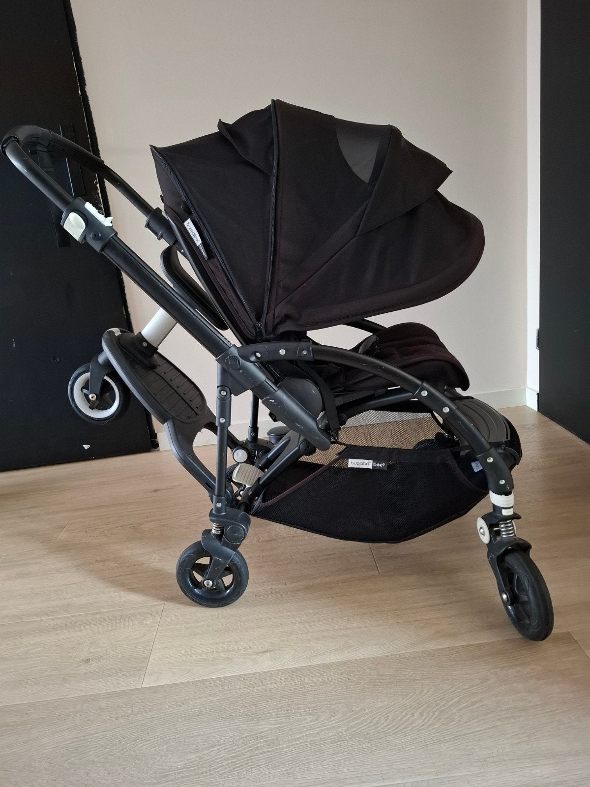 Bugaboo Bee5 met Bee6 kap en meerijdplankje, Ophalen, Gebruikt, Bugaboo