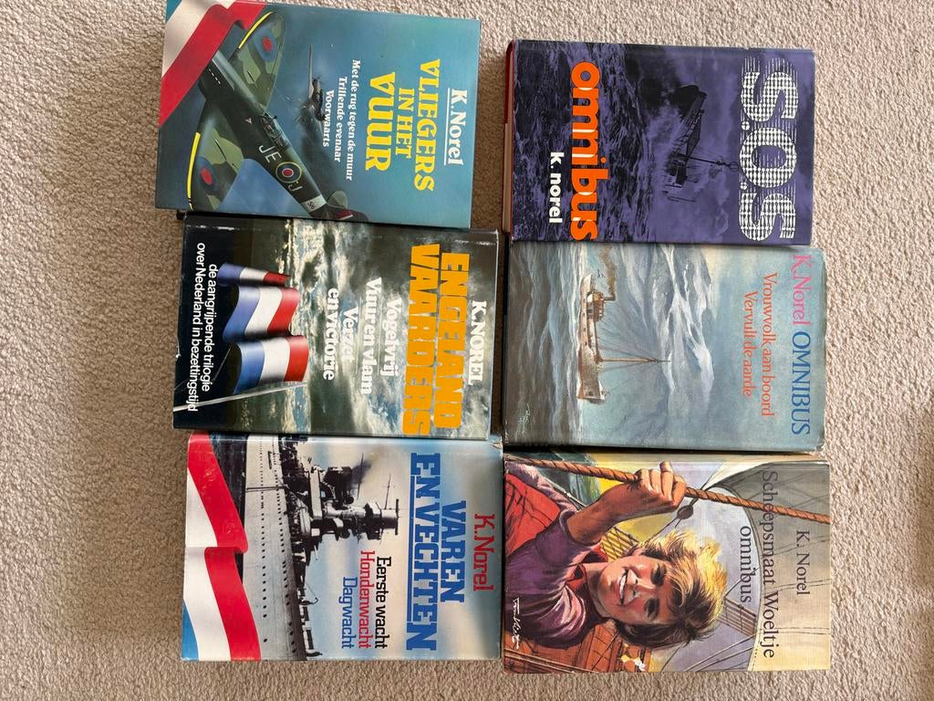 6 x omnibus K Norel, Ophalen of Verzenden, Gelezen, Nederland