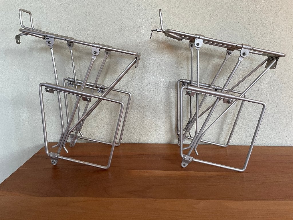 Fiets bagagedragers, lichtgewicht (2 x 2 stuks), Ophalen, Zo goed als nieuw