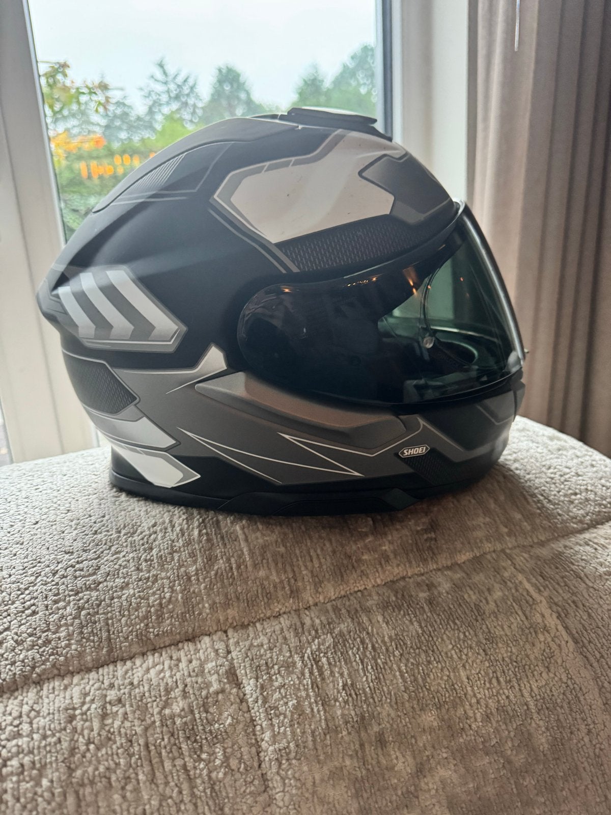 Shoei GT-Air 3 Agility integraalhelm - Maat M - Zwart/Grijs, Motoren, Ophalen, M, Heren, Integraalhelm
