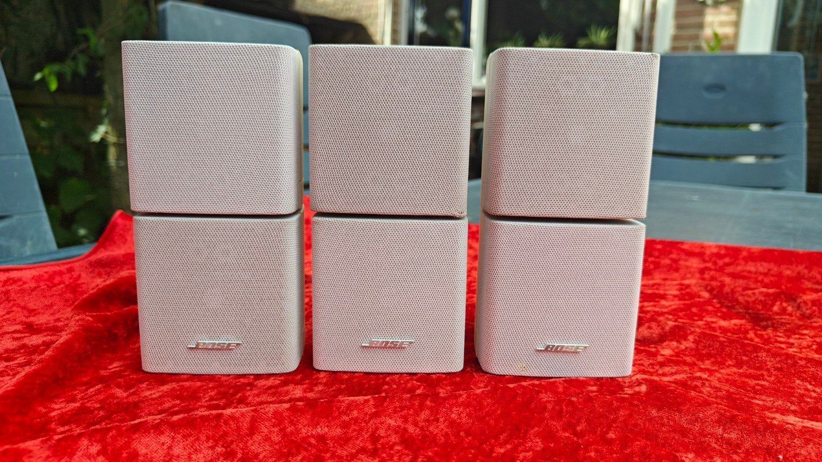 Bose Dual luidsprekers 3x wit, Overige merken, 70 watt of meer, Ophalen of Verzenden, Zo goed als nieuw