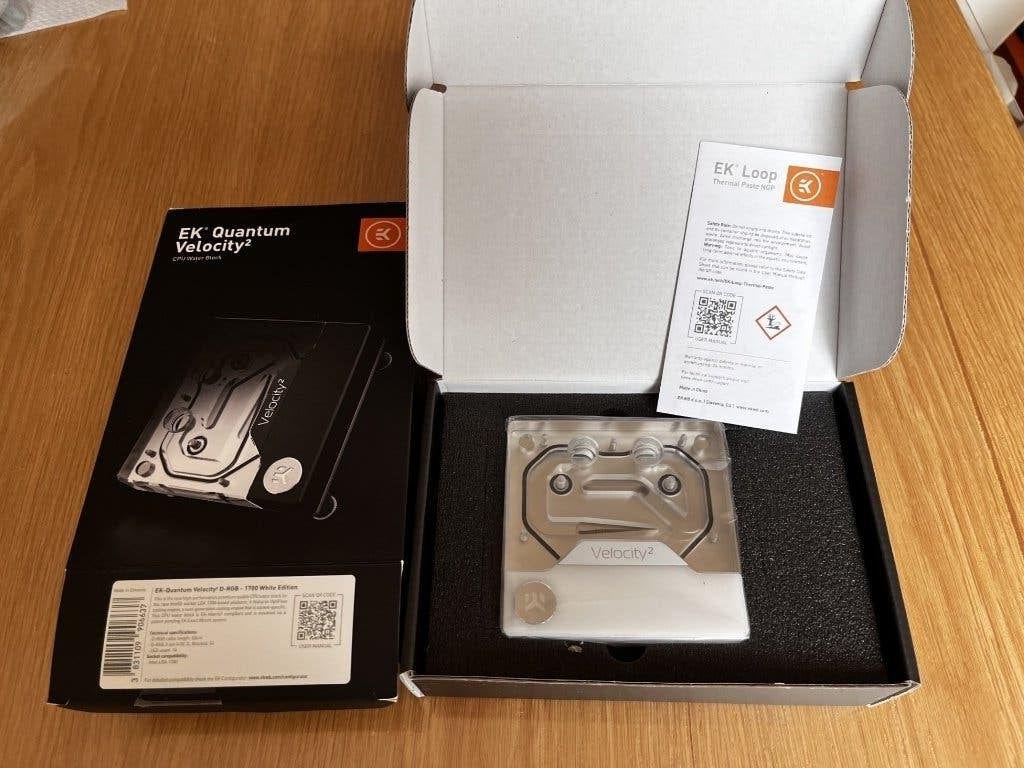 EK Quantum Velocity2  D-RGB LGA1700 White Edition, Ophalen of Verzenden, Nieuw, Waterkoeling