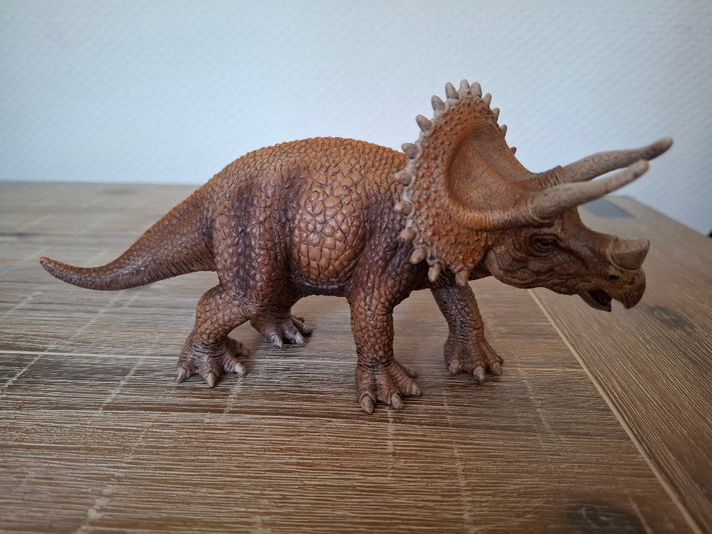 Schleich 14522 Triceratops dinosaurus uit 2011, Ophalen of Verzenden, Zo goed als nieuw