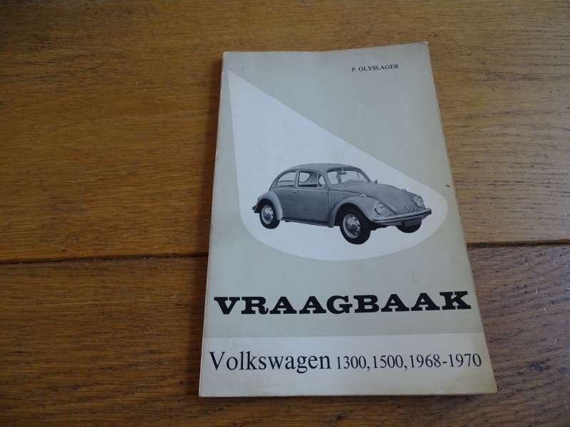 Volkswagen Kever 1300-1500 Vraagbaak - NL - Piet Olyslager, Boeken, Verzenden, Gelezen, Volkswagen