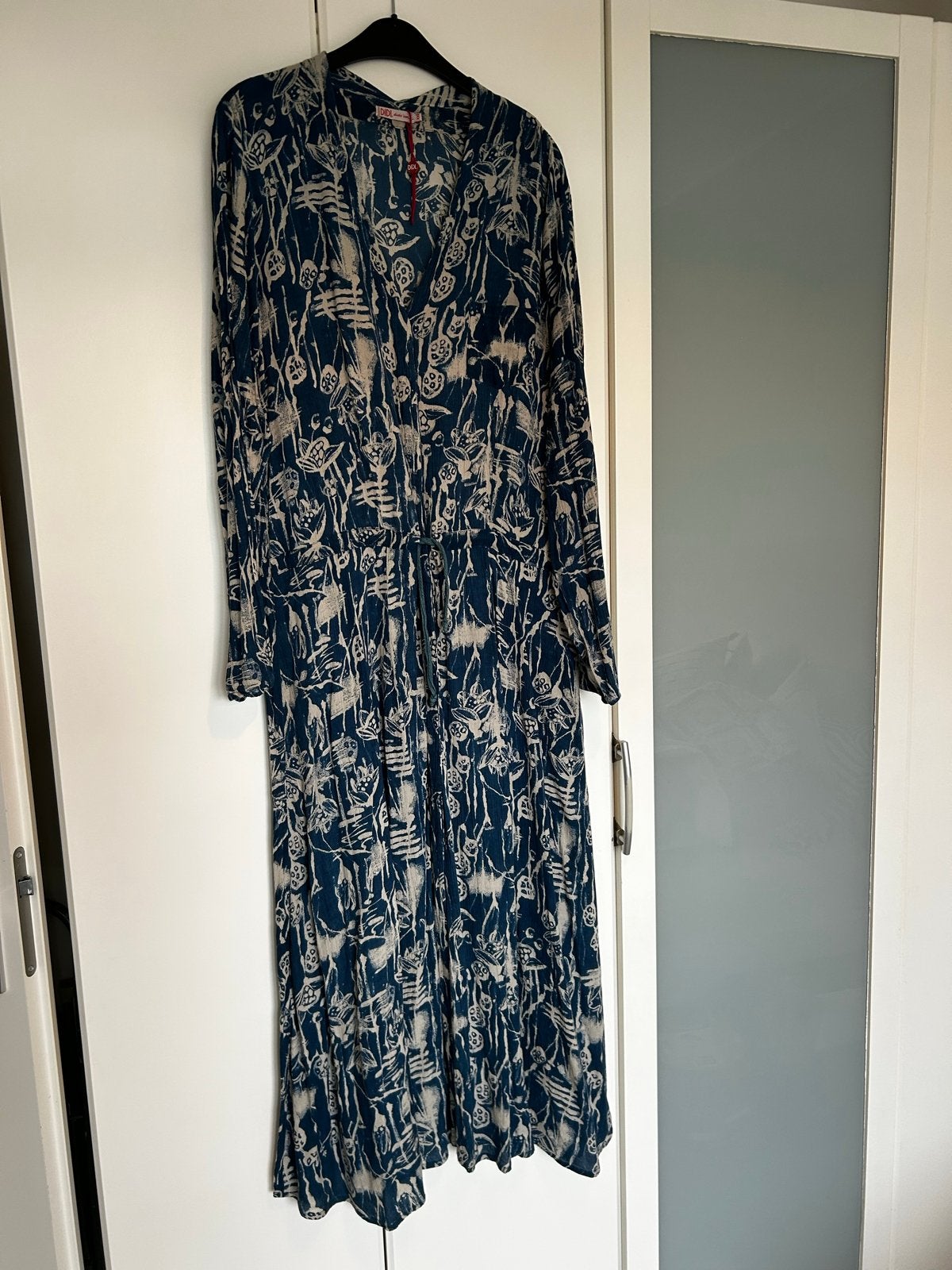 Didi lange blauwe jurk maat XXL, Kleding | Dames, Blauw, Maat 46/48 (XL) of groter, Ophalen of Verzenden, Gedragen