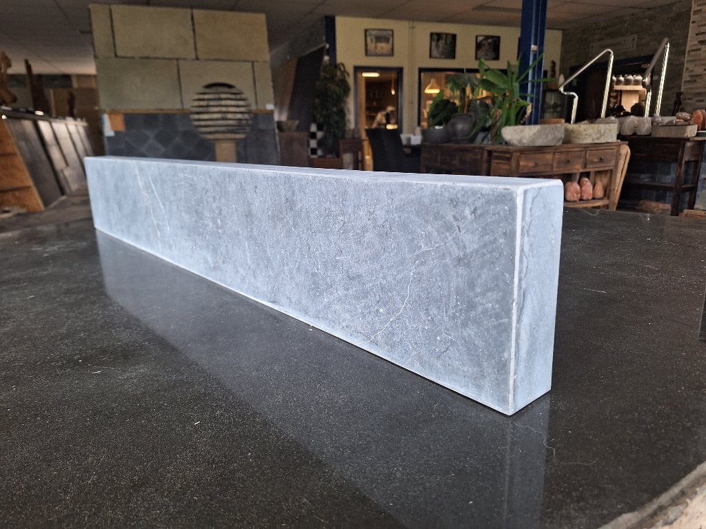Vietnamees Hardsteen opsluitbanden 100x15x5 cm geschuurd, Tuin en Terras, Tegels en Klinkers, Overige typen, Nieuw, Natuursteen