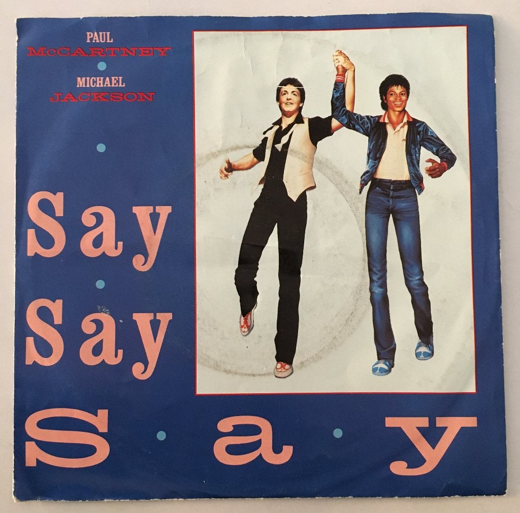 Paul McCartney & Michael Jackson - Say Say Say (Single), Originele persing, 7 inch, Ophalen of Verzenden, Zo goed als nieuw