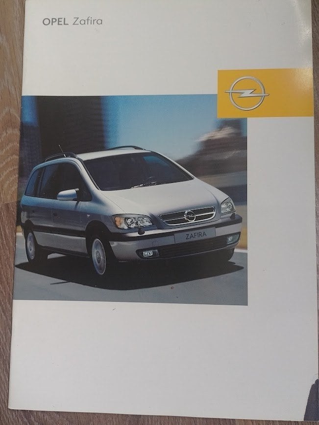 Opel Zafira A autofolder, Ophalen of Verzenden, Zo goed als nieuw, Opel