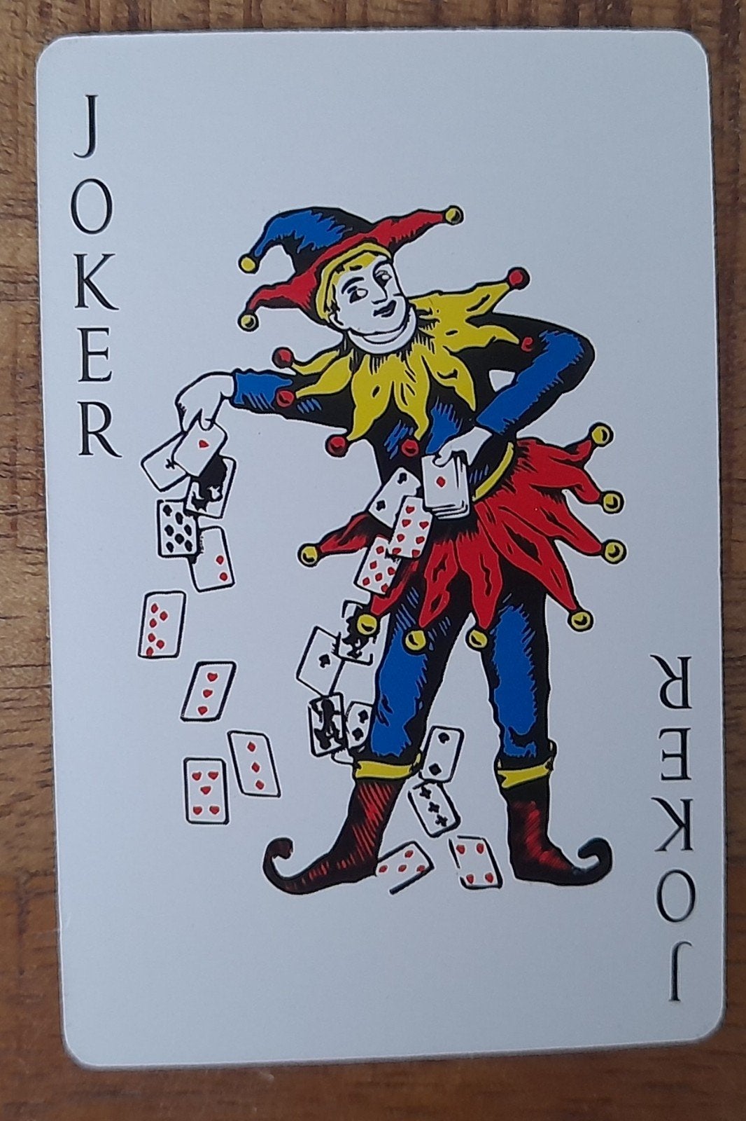 1 aparte joker met grote joker tekst, Ophalen of Verzenden, Zo goed als nieuw, Joker(s)