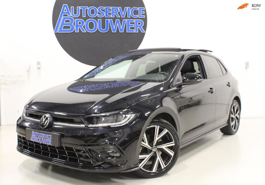 Volkswagen POLO 1.0 TSI R-Line Business DSG Panoramadak, Stof, Gebruikt, Zwart, Bedrijf