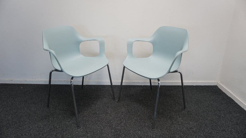 Vitra Hal Tube Armstoel | Vergaderstoel | Designstoel, Gebruikt, -, -, Ophalen of Verzenden