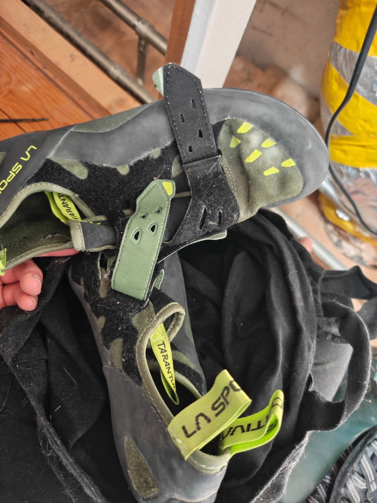 La Sportiva Klimschoenen Maat 46.5 - Ideaal voor beginners, Ophalen of Verzenden, Gebruikt, Klimsportschoenen