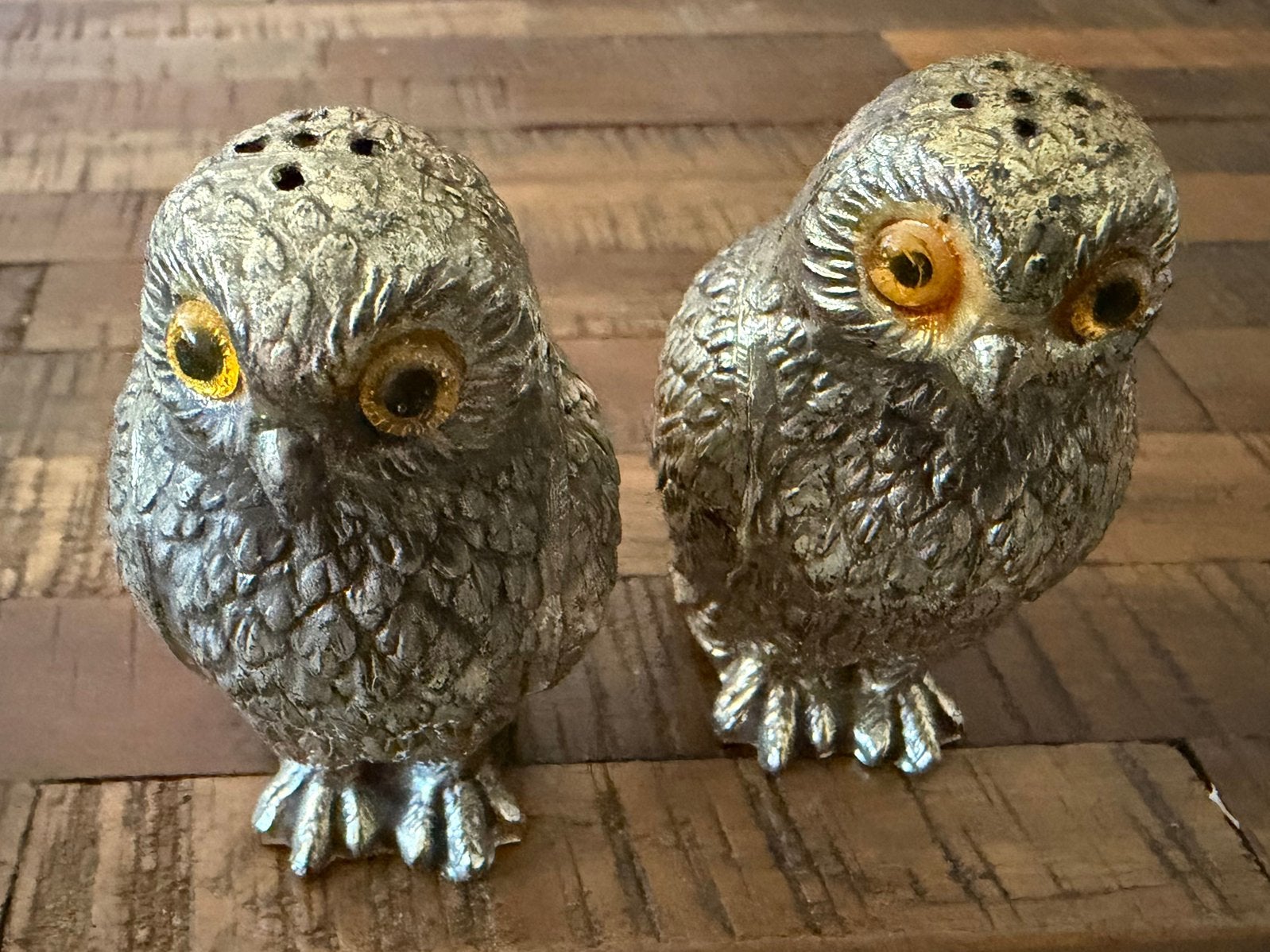 Vintage peper & zout stel uil ( Italië ), Ophalen of Verzenden