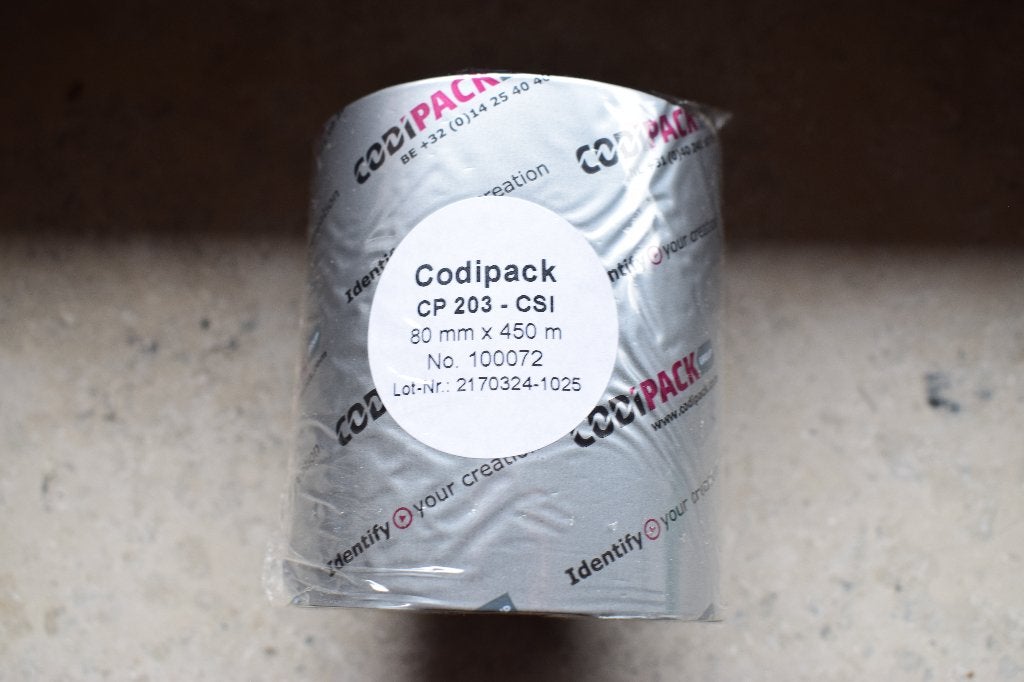 300 rollen thermal transfer ribbon voor barcode printer, Computers en Software, Printerbenodigdheden, Ophalen, Nieuw, Printertape