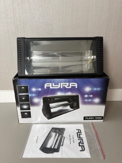 Ayra FLASH 1500D DMX stroboscoop 1500 Watt, Ophalen, Zo goed als nieuw, Licht, Stroboscoopeffect