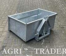 Kantelbare grondbak 100cm - gegalvaniseerd - incl. BTW, EM, -, -