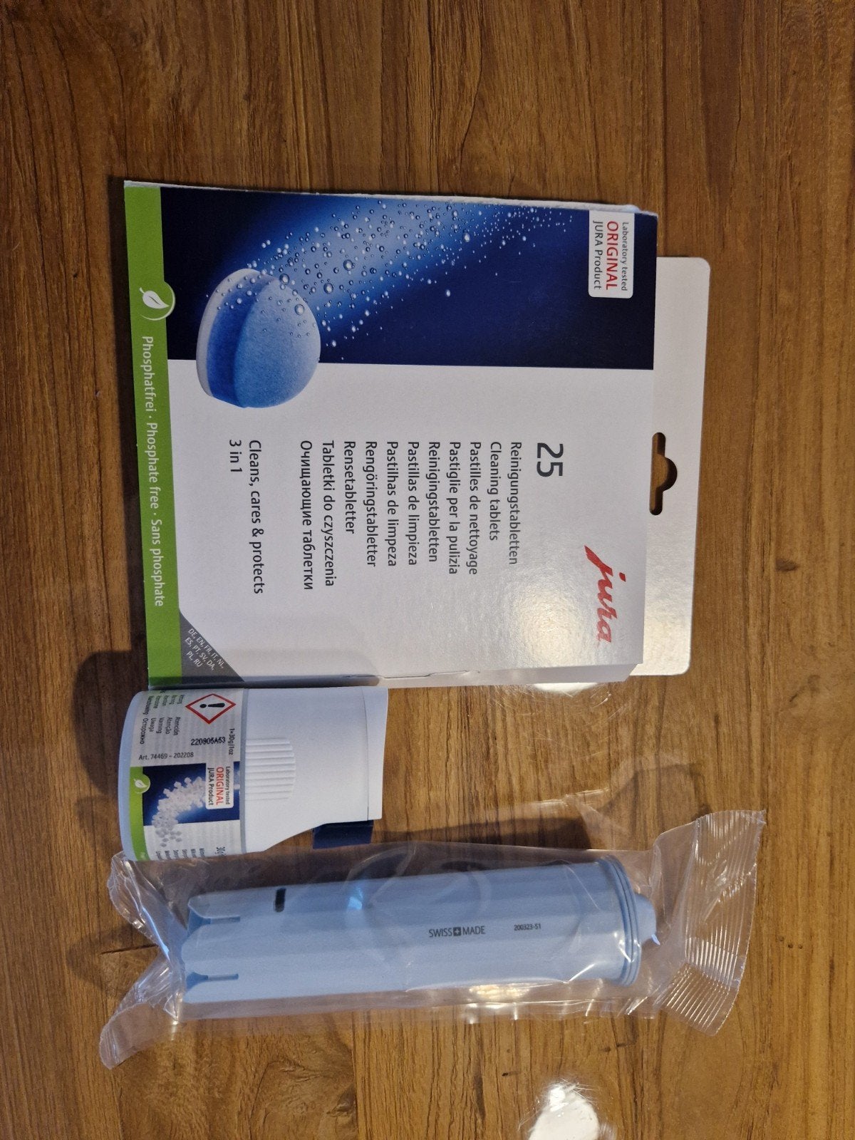 Jura Reinigingstabletten en Waterfilter, Witgoed en Apparatuur, Koffiemachine-accessoires, Ophalen of Verzenden, Nieuw