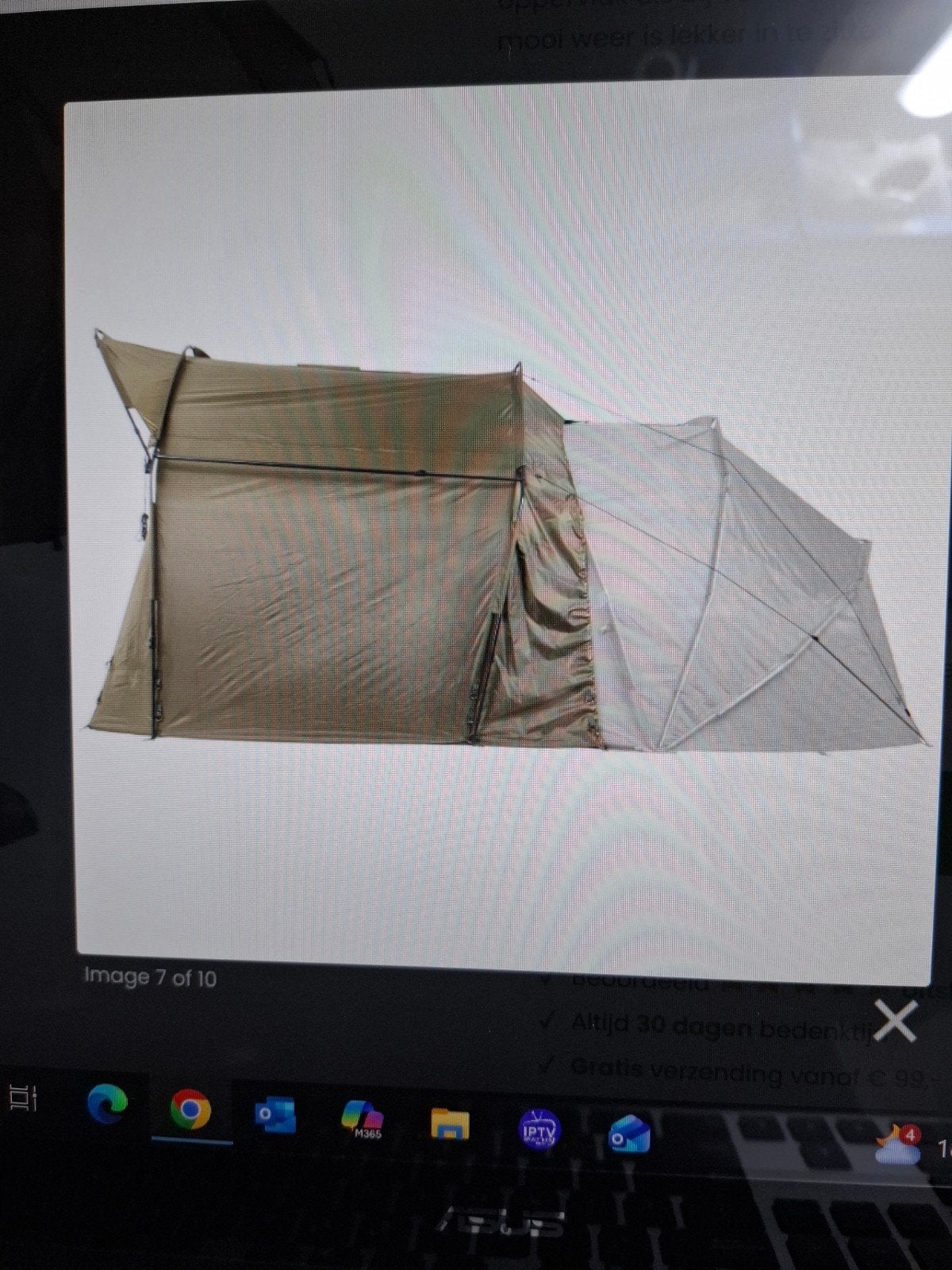 te koop jrc voorzet tent, Watersport en Boten, Ophalen, Zo goed als nieuw, Overige typen