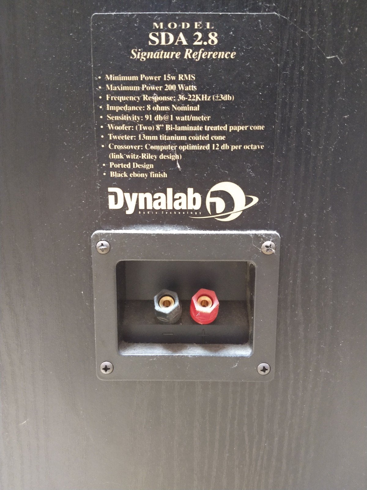 Luidsprekers Dynalab 2 stuks, Ophalen, Minder dan 60 watt, Overige merken