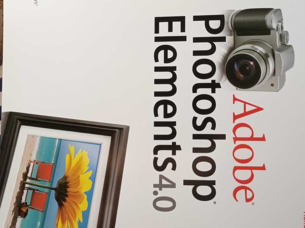 Adobe Photoshop Elements 4.0 Boek - Fotobewerking Gids, Ophalen, Gelezen, Fotografie algemeen, Onbekend