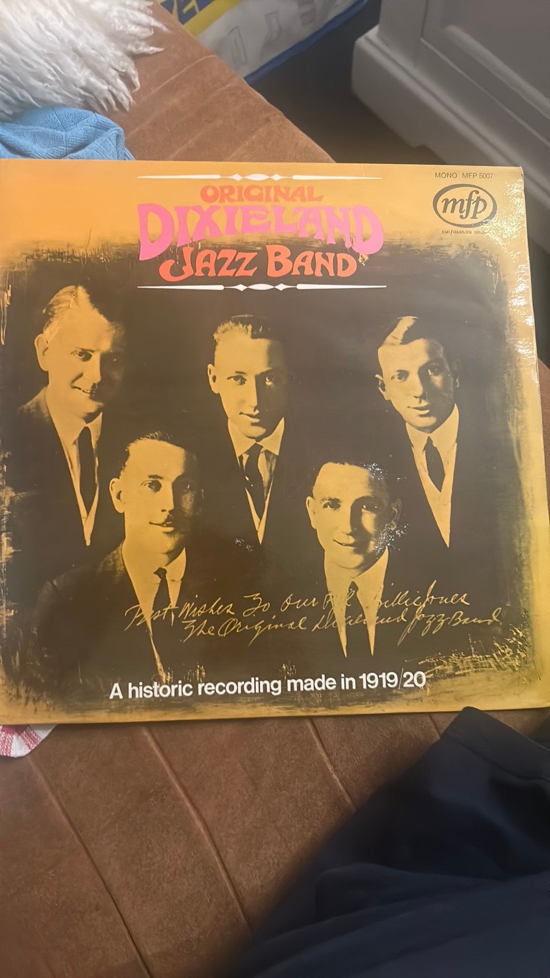 Original dixieland jazz band, Ophalen of Verzenden, Zo goed als nieuw, Jazz
