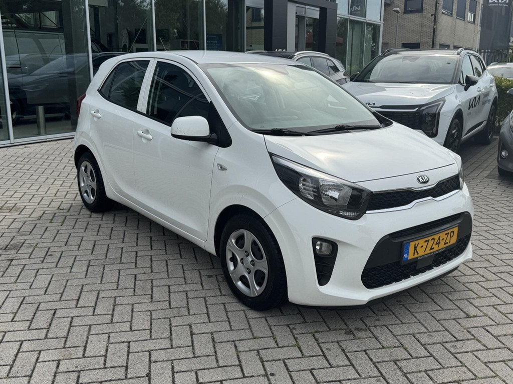 Kia Picanto 1.0 DPi ComfortLine, Auto's, Voorwielaandrijving, Gebruikt, 4 stoelen, Wit