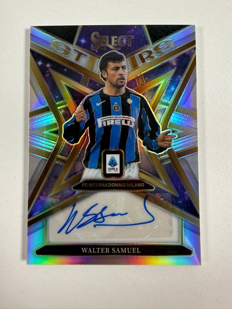 Walter Samuel Auto Select Serie A 2025-26, Ophalen of Verzenden, Nieuw, Buitenlandse clubs, Poster, Plaatje of Sticker