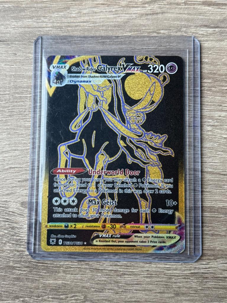 Pokemon Shadow Rider Calyrex VMAX TG30 Astral Radiance, Ophalen of Verzenden, Zo goed als nieuw