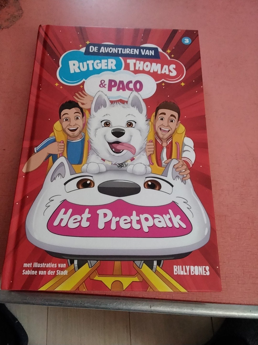 De avonturen van rutger Thomas en paco deel 3 het pretpark, Boeken, Ophalen of Verzenden, Zo goed als nieuw