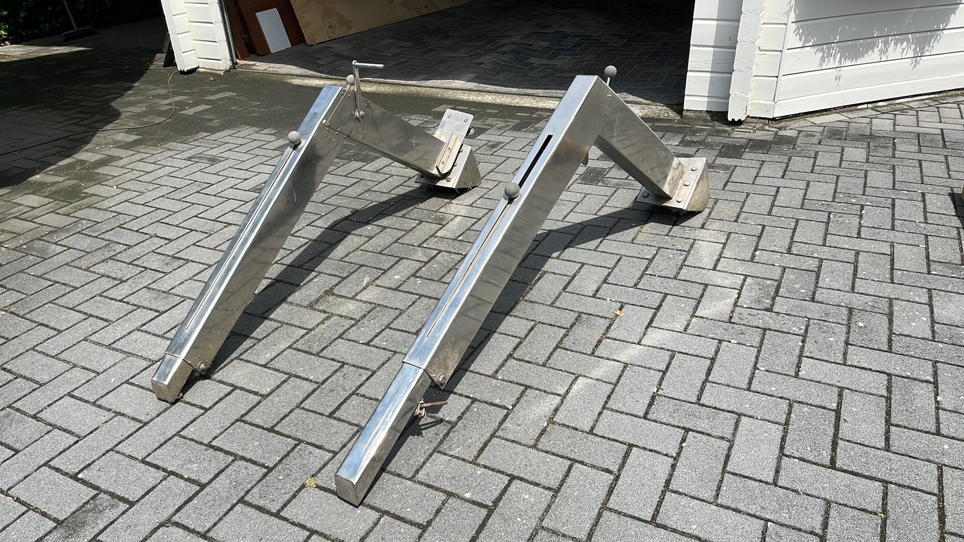 Davits RVS, Ophalen of Verzenden, Zo goed als nieuw, Overige typen, Motorboot