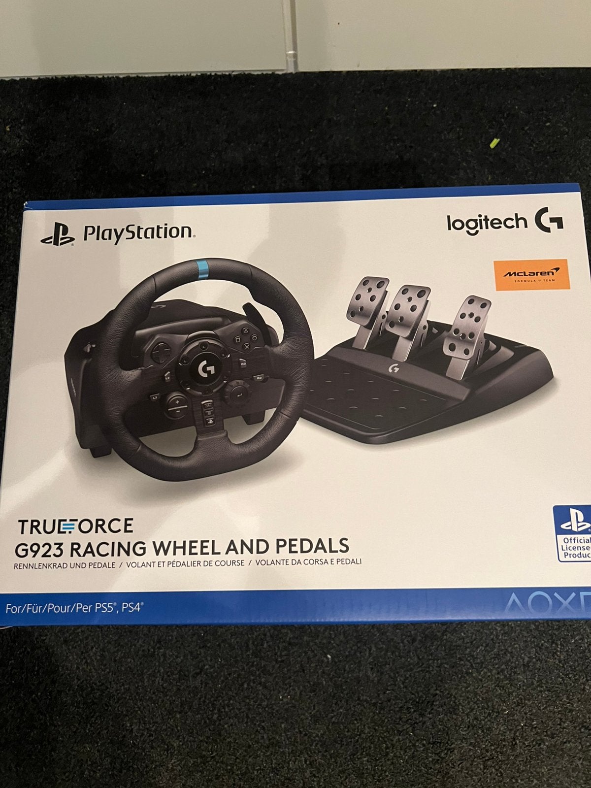 Logitech Trueforce G923 set met schakelpook, Ophalen of Verzenden, Zo goed als nieuw