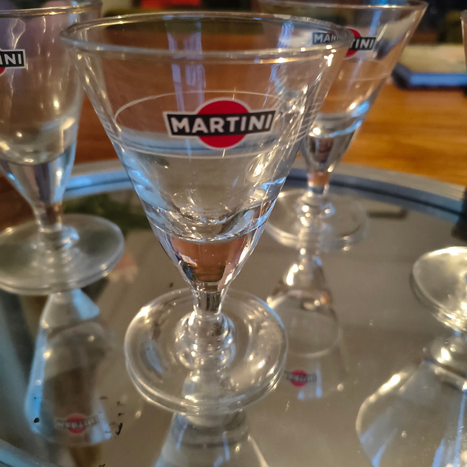 Set van 4 Martini glazen, Ophalen of Verzenden