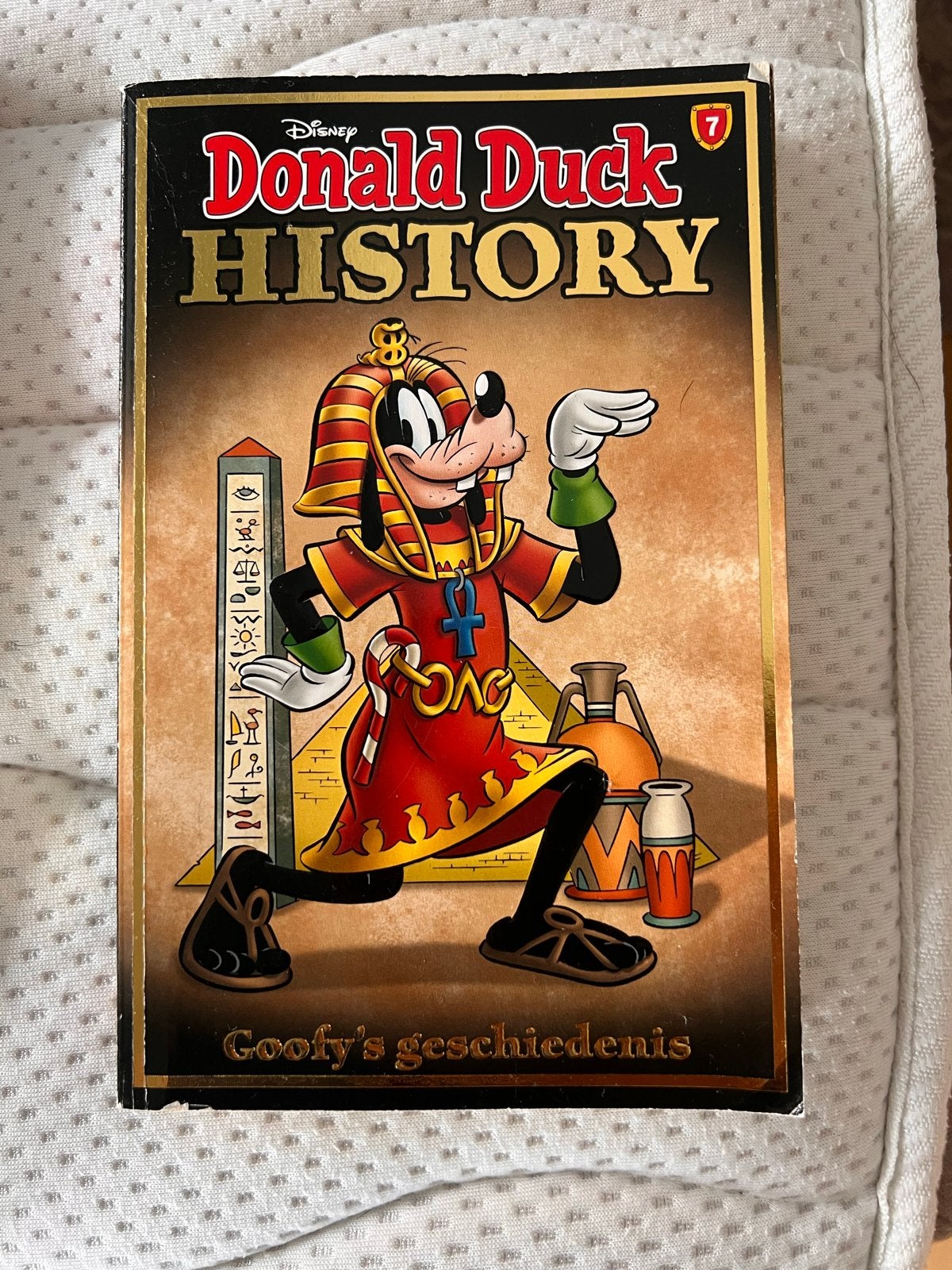 Donald Duck History 7: Goofy's geschiedenis, Boeken, Eén stripboek, Ophalen of Verzenden, Zo goed als nieuw