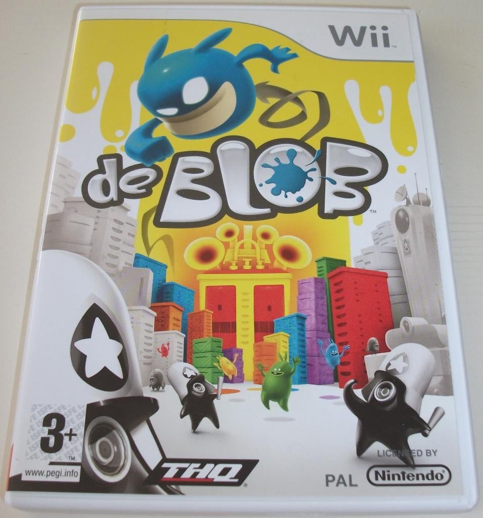 Wii Game *** BLOB ***, Alle leeftijden, Ophalen of Verzenden, Zo goed als nieuw