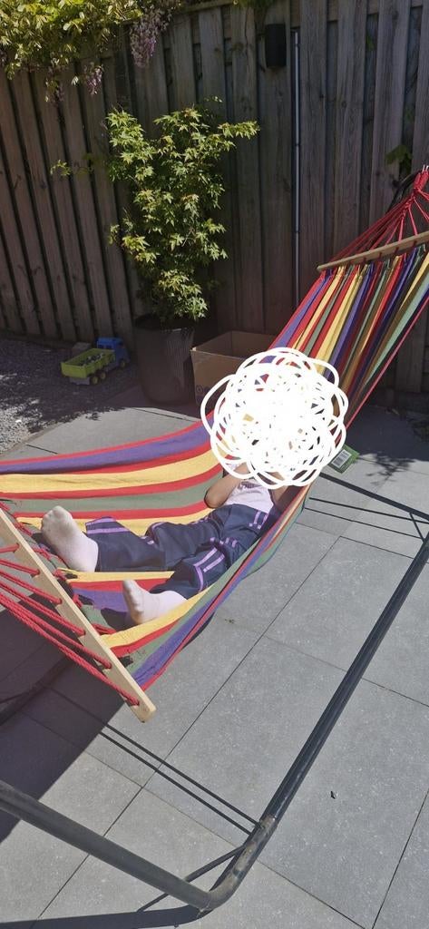 Ongebruikte hangmat, Ophalen, Nieuw