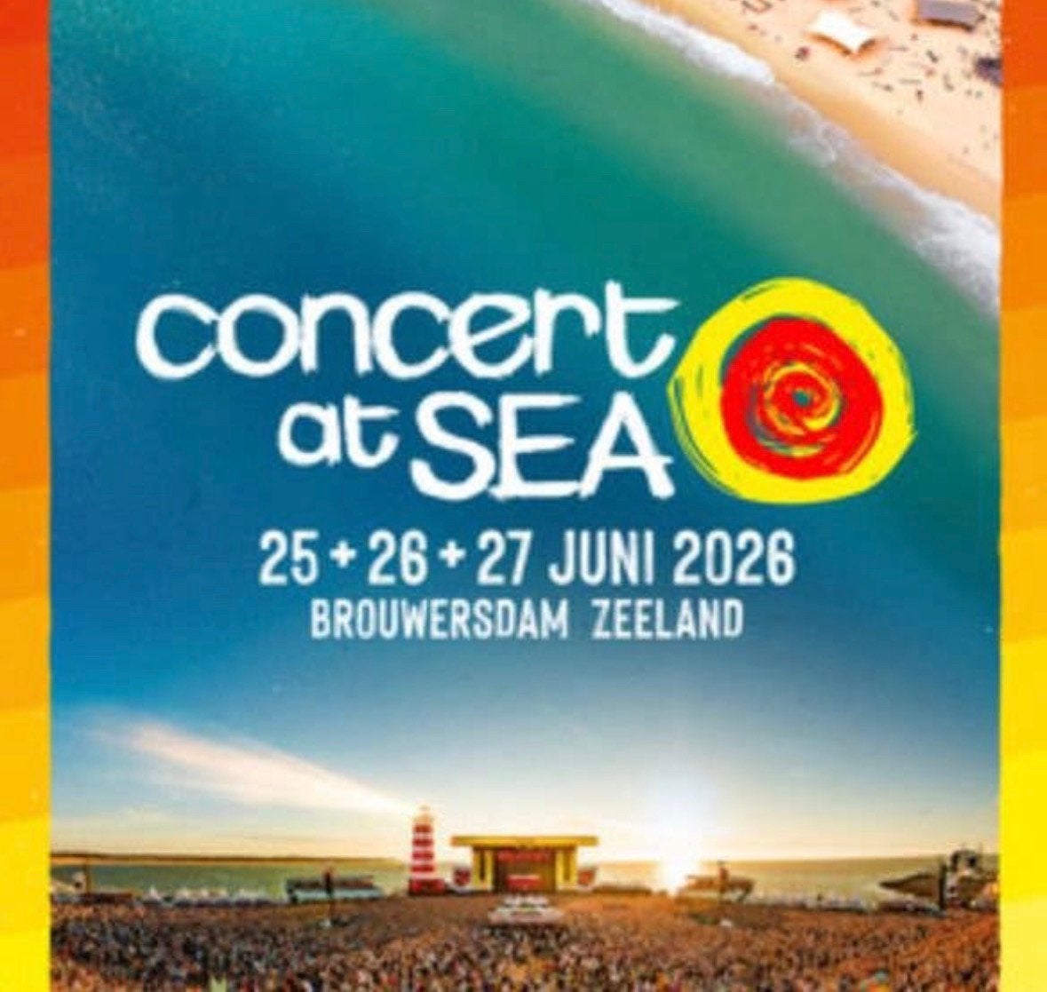 1 Vrijdagticket Concert at Sea, Eén persoon