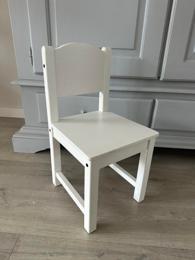 Kinderstoeltje hout, Kinderen en Baby's, Kinderkamer | Tafels en Stoelen, Ophalen, Gebruikt, Stoel(en)