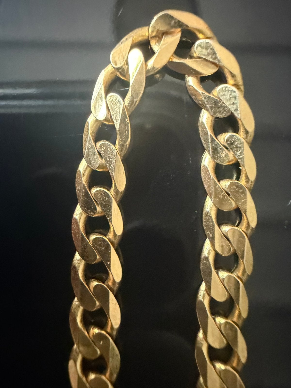 14K Italiaanse gouden ketting prachtige gourmet/curb schakel, Ophalen of Verzenden, Zo goed als nieuw, Goud, Goud