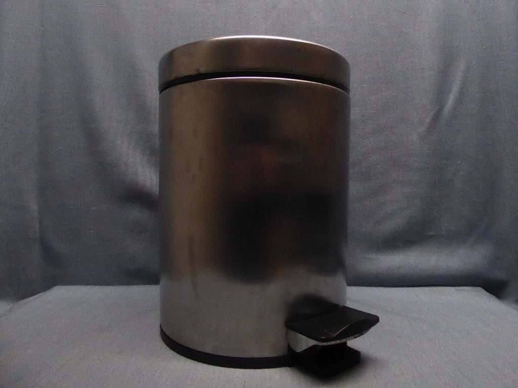 Brabantia pedaalemmer "RVS" v.v. kunststof binnen emmer 5 L, Gebruikt, Met pedaal, Ophalen of Verzenden, Minder dan 10 liter