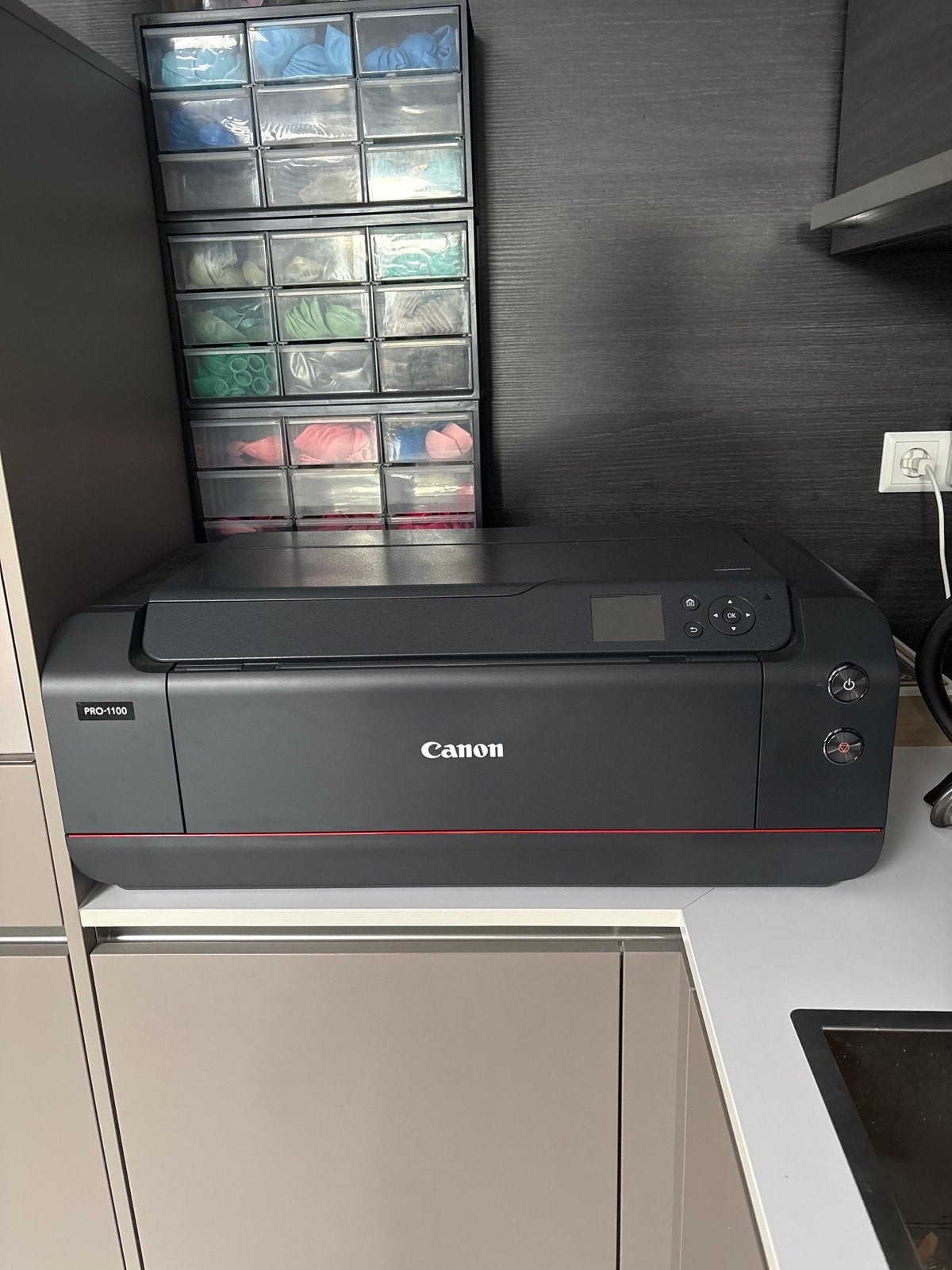 Canon PRO-1100 Printer voor hobby monteur of onderdelen, Computers en Software, Ophalen, Gebruikt, Printer, Inkjetprinter